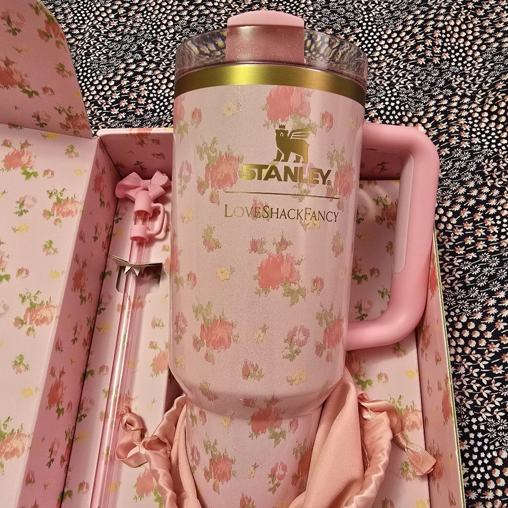 Stankey LoveShackFancy 40oz Quencher Tumbler